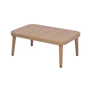 4-Piece Acacia Wood Patio Seating Set