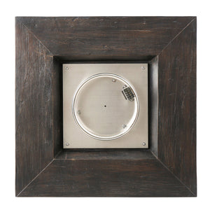 Anchorage 32'' Wood Square MGO Fire Pit Brown - 40,000 BTU