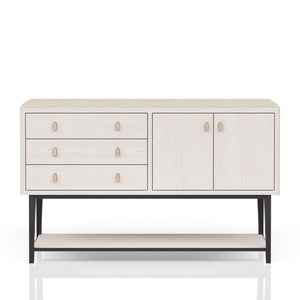 Server With Base - White