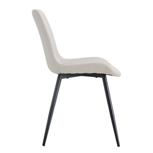Modern Medieval Style Restaurant Cushioned Chairs With Suede Backrests