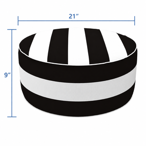Outdoor Inflatable Ottoman – 21"x21"x9"
