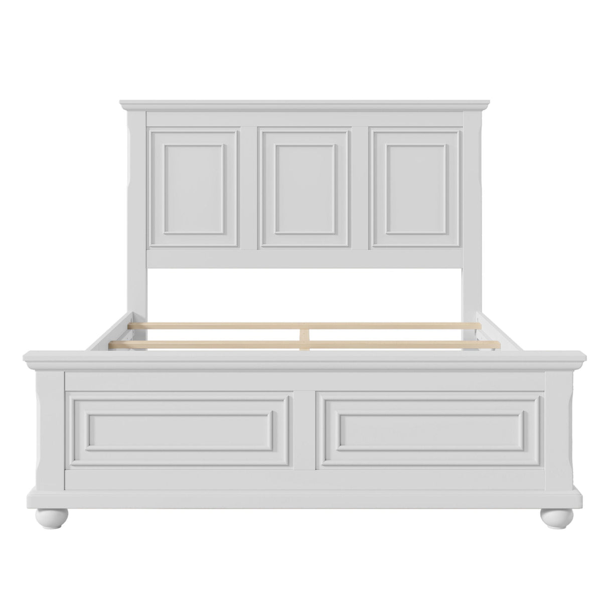 Vintage Tall Headboard Bed