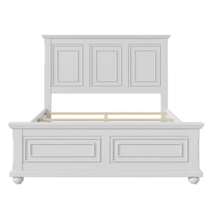 Vintage Tall Headboard Bed