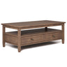 Warm Shaker - Coffee Table With Functional Storage
