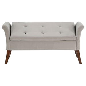 Pasley - Rolled Arm Storage Bench