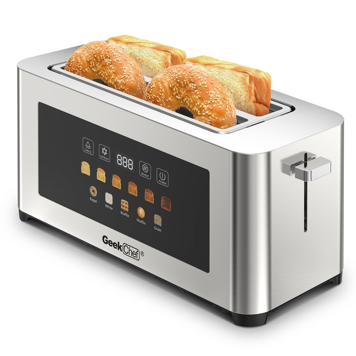 4-Slice Toaster with Extra-Wide Entrance