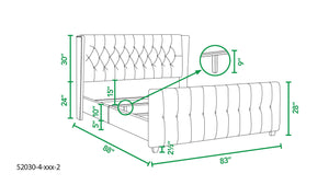 The Heritage Bedstead King Bed Frame