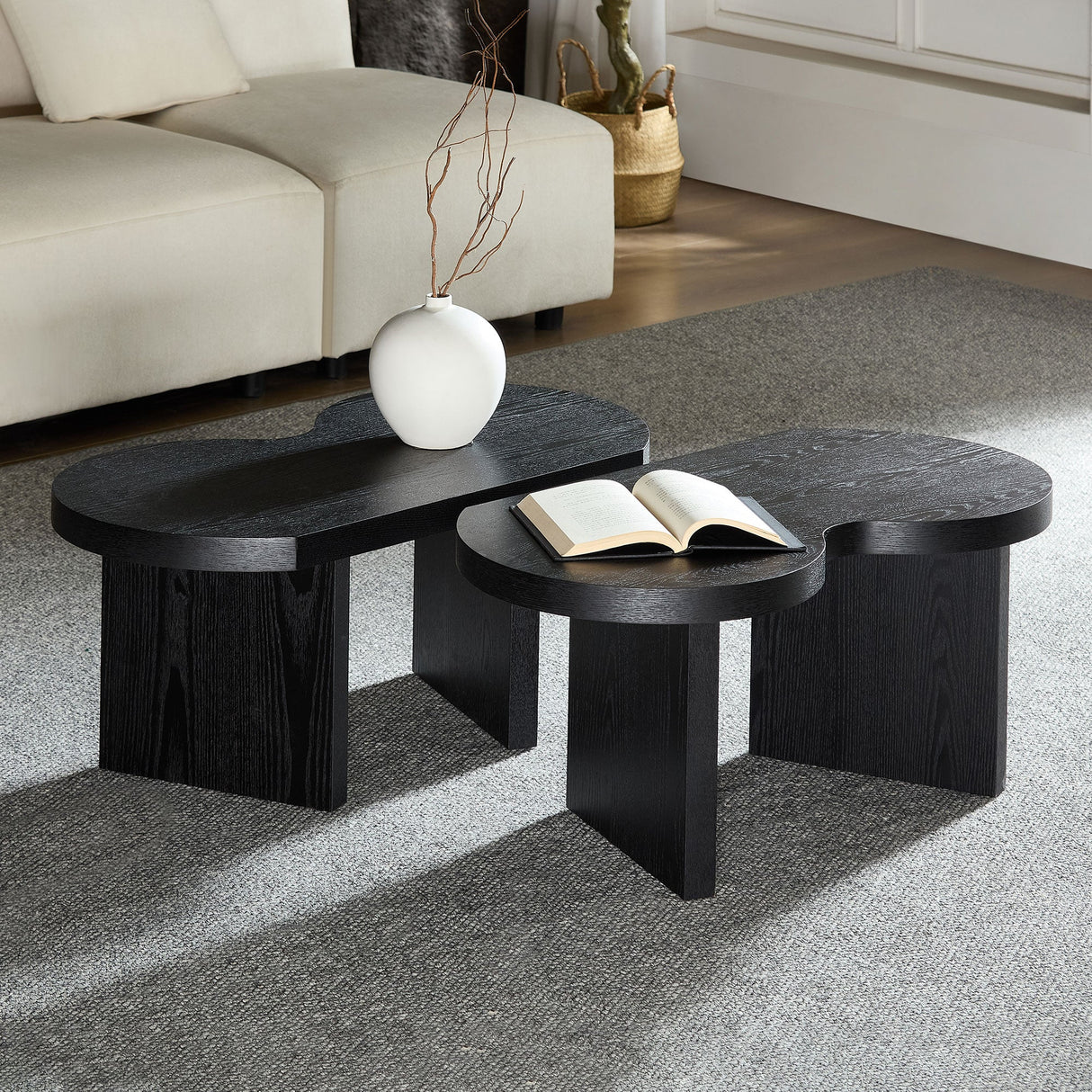 Modern Butterfly MDF Coffee Table