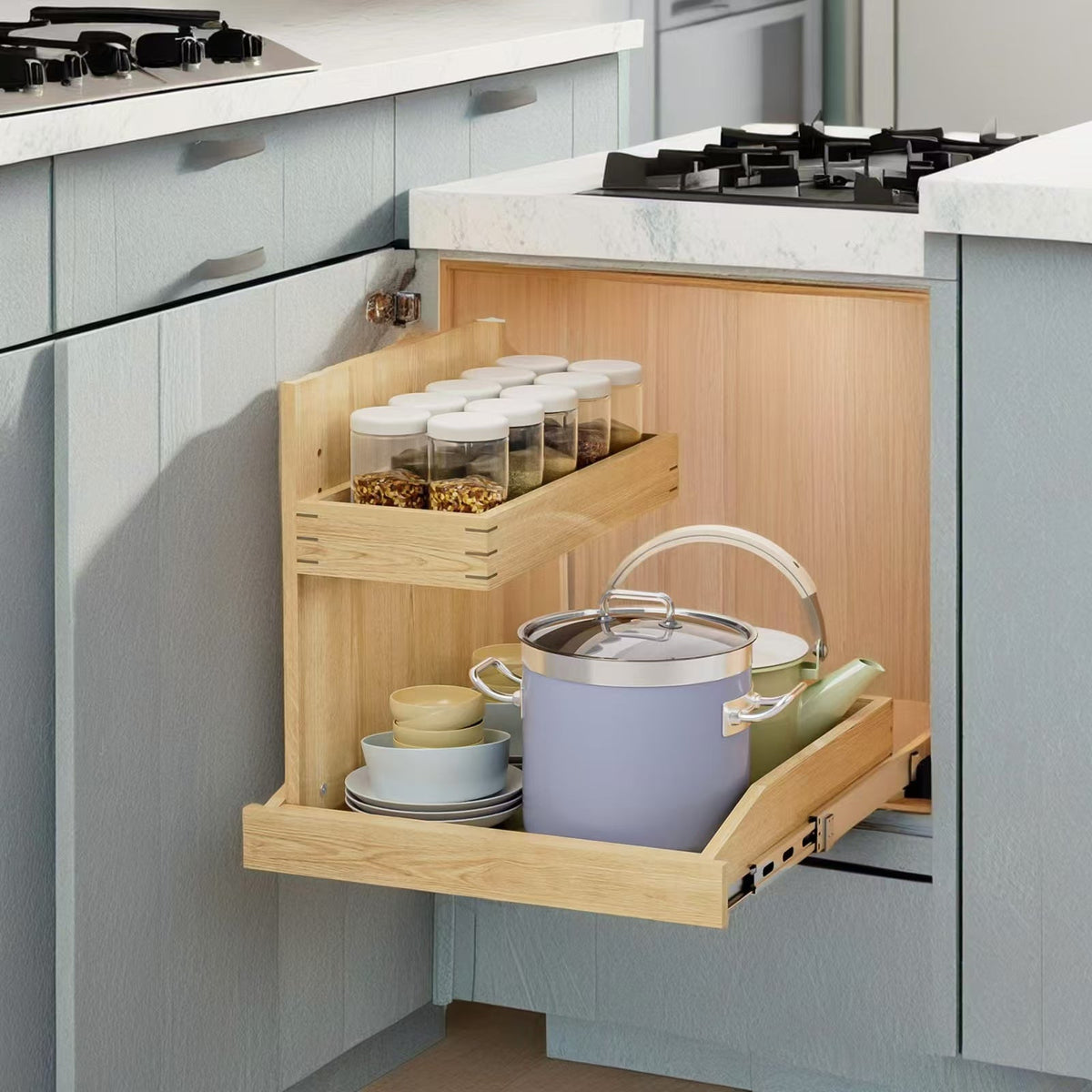 2 Tier Pull Out Under Sink Organizer