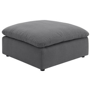 Hobson 4-piece Upholstered Modular Sectional Sofa Charcoal