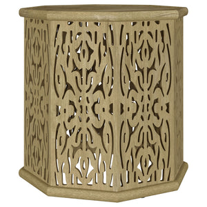 Watsonville - Octagonal Side Table - Natural