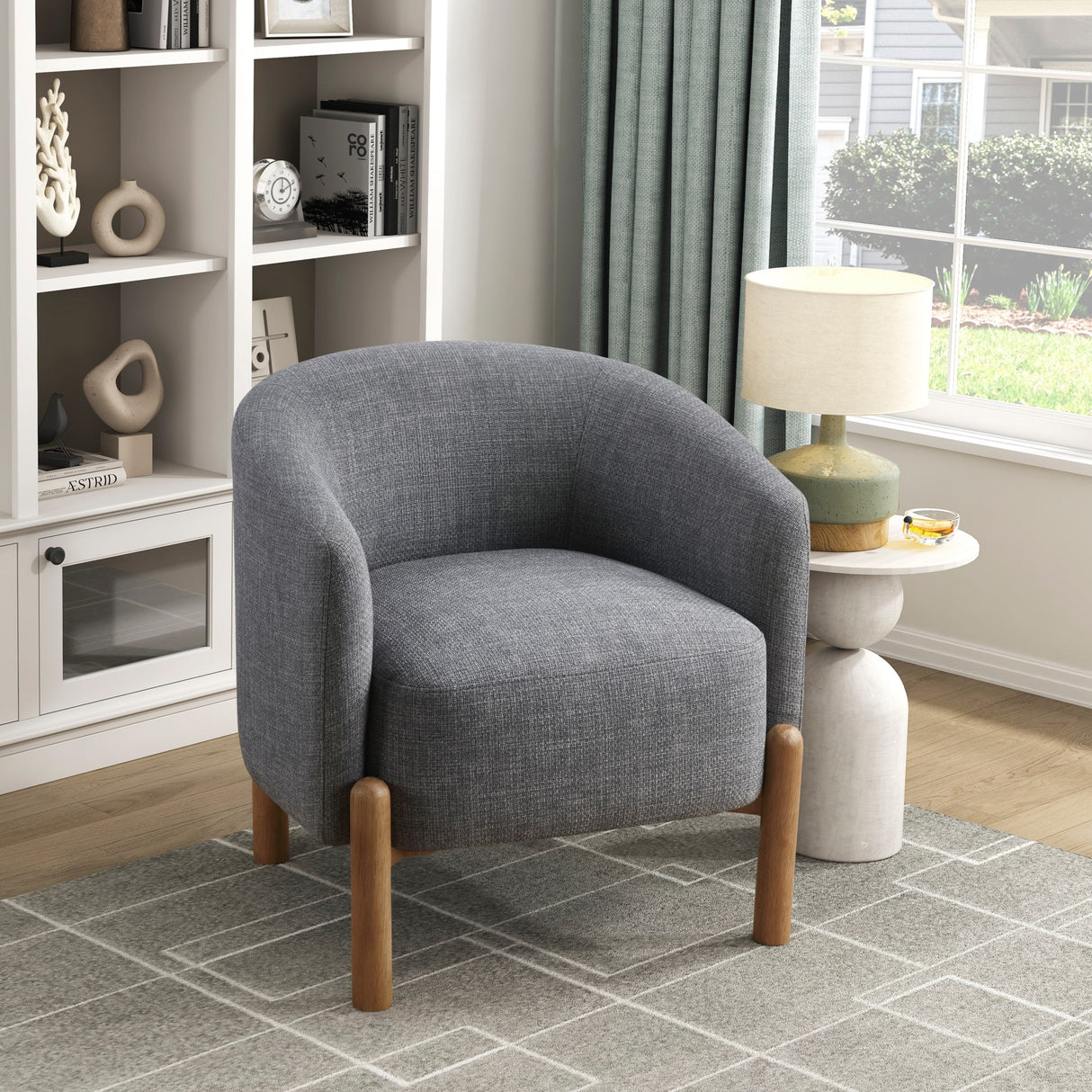 Contemporary Club Accent Chair