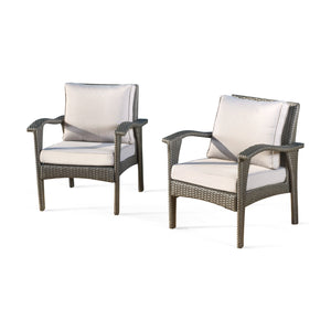 Honolulu Grey Club Chair Set of 2