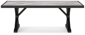Beachcroft - Rect Dining Table W/Umb Opt