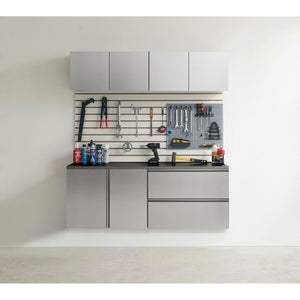 Nova Series - Garage Cabinet Set C - Metallic Gray