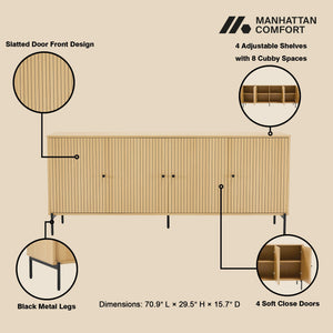 Magnolia - Sideboard - Light Oak