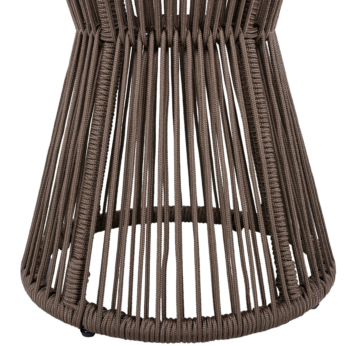 Outdoor Side Table, Dark