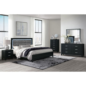 Carlos - Modern Design Bed With LED