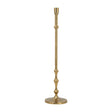 5.5x23.5'-Slender-Aluminum-Taper-Candle-Holder-with-Bead-Accents,-Bronze-Candle-Holders