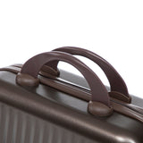 14' & 20' ABS Spinner Wheel Luggage Set with Cosmetic Case