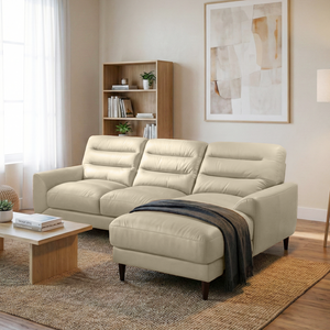 Clarion Genuine Leather Sectional