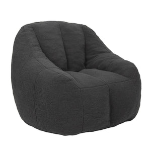 Comfy Bean Bag Chair with Memory Foam Filler - Tufted Soft