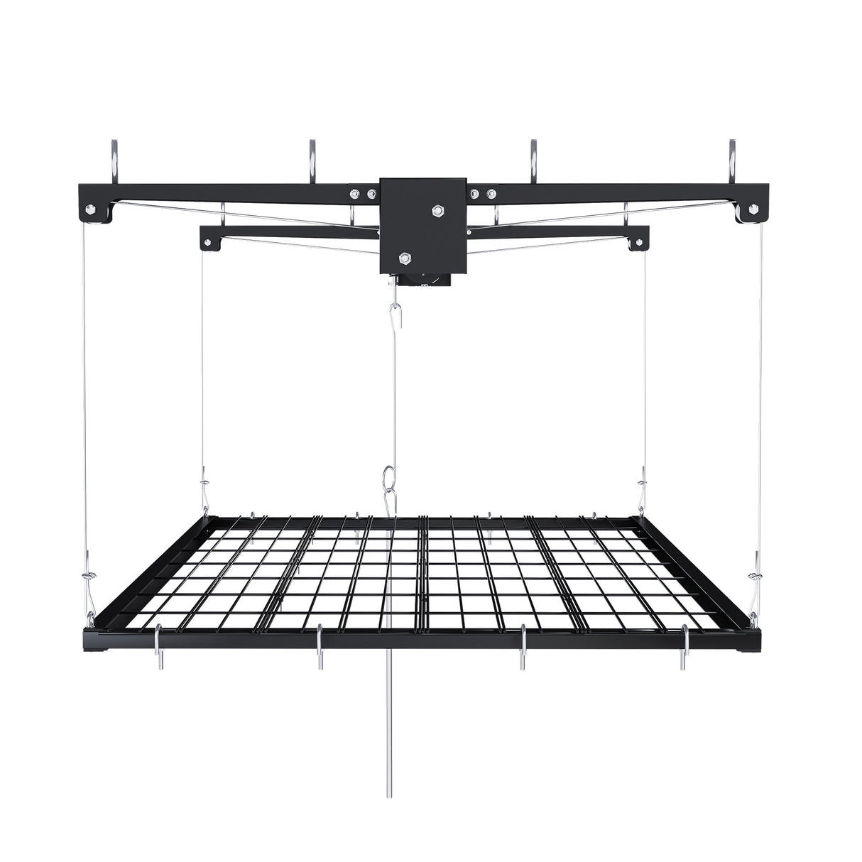 Overhead Garage Storage Rack 4x4 FT for High Ceilings