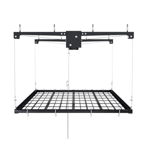 Overhead Garage Storage Rack 4x4 FT for High Ceilings