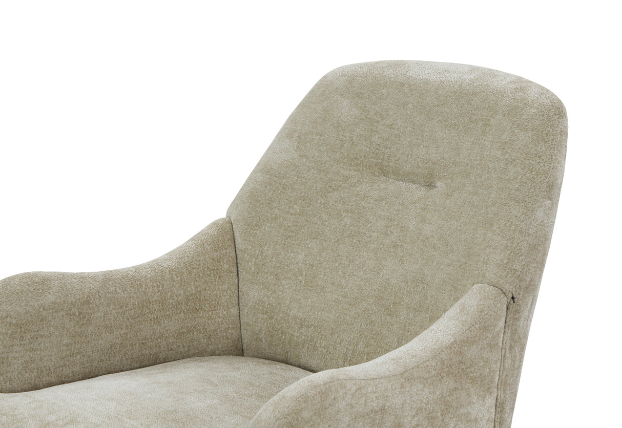 The Caroline Chenille Upholstered Accent Chair