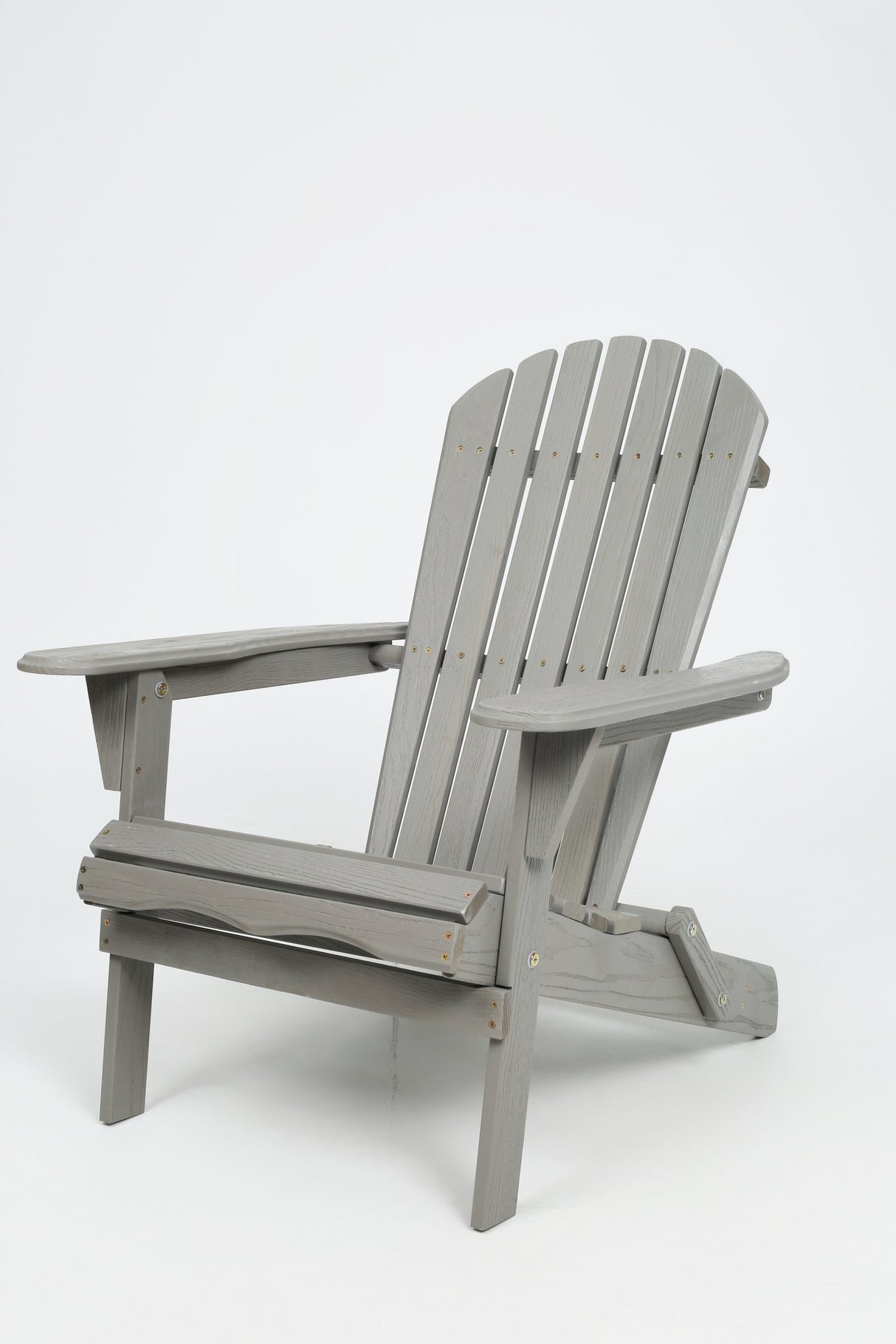 Classic Embossed Grain Adirondack Chair Set of 2