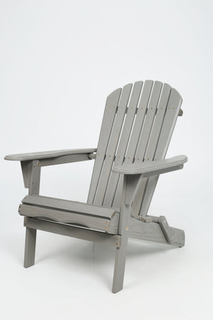 Classic Embossed Grain Adirondack Chair Set of 2