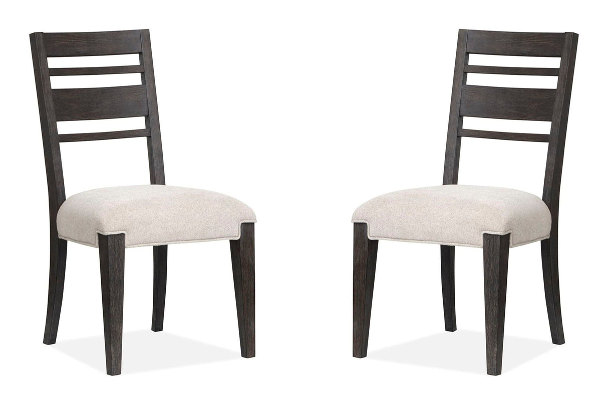 Plum Creek - Upholstered Side Chair With Wood Back (Set of 2)