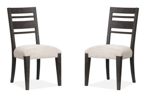 Plum Creek - Upholstered Side Chair With Wood Back (Set of 2)