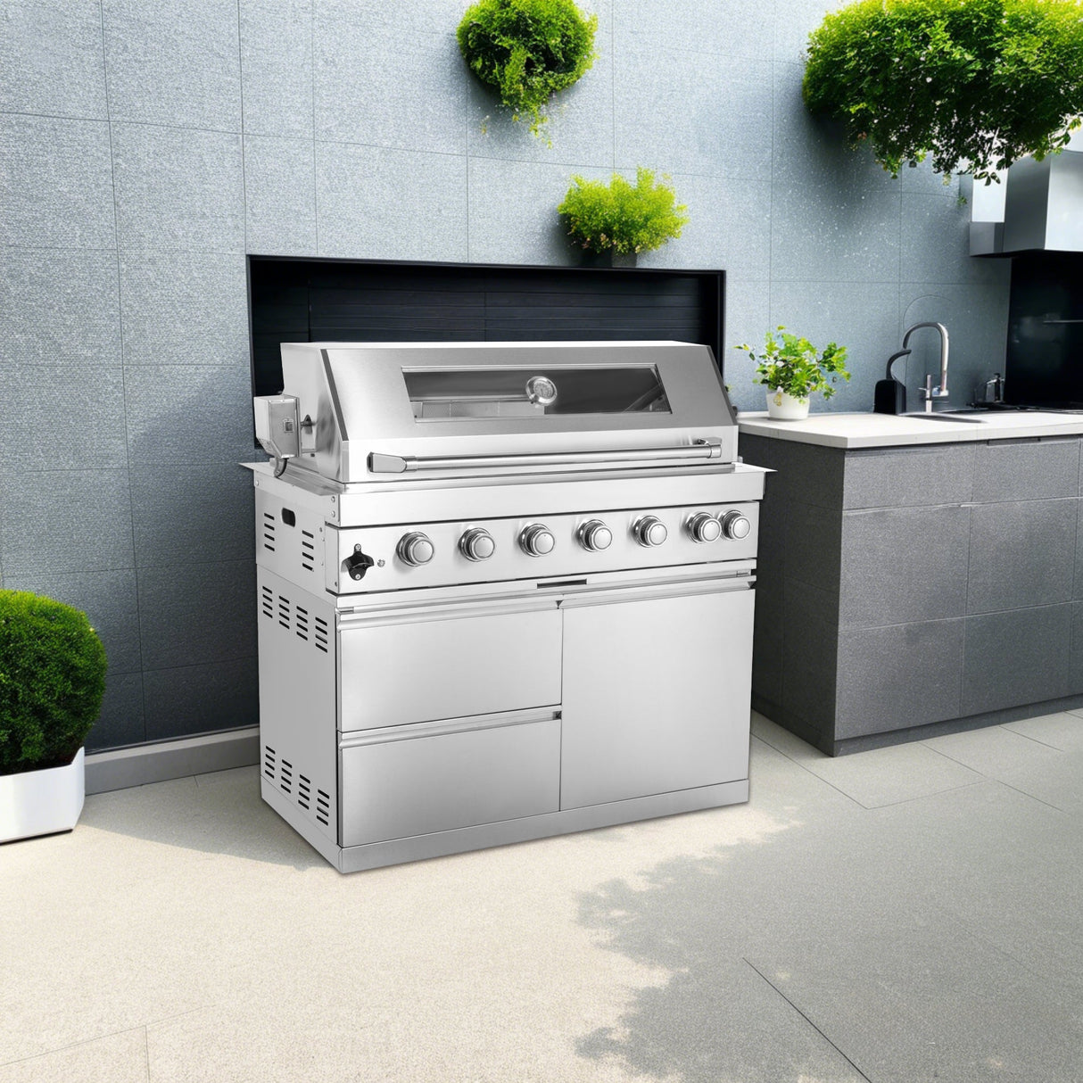 Six Burners Grill