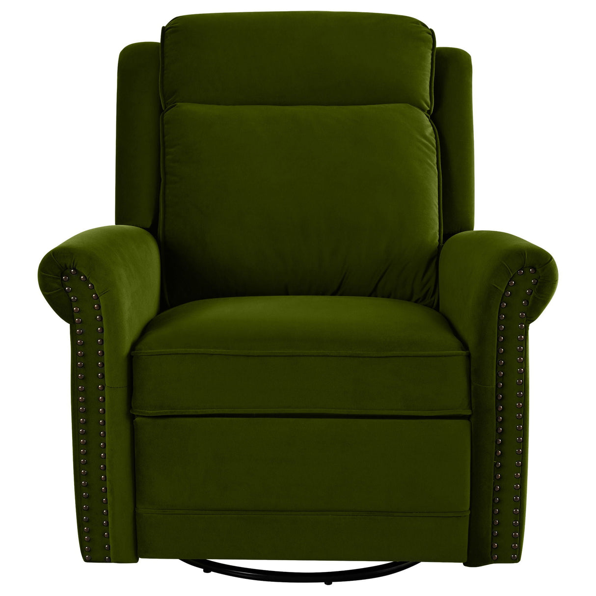 360 Degrees Swivel Recliner Manual Rocking Recliner Home With Adjustable Backrest