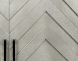 Chevron 4-Door Sideboard Cabinet