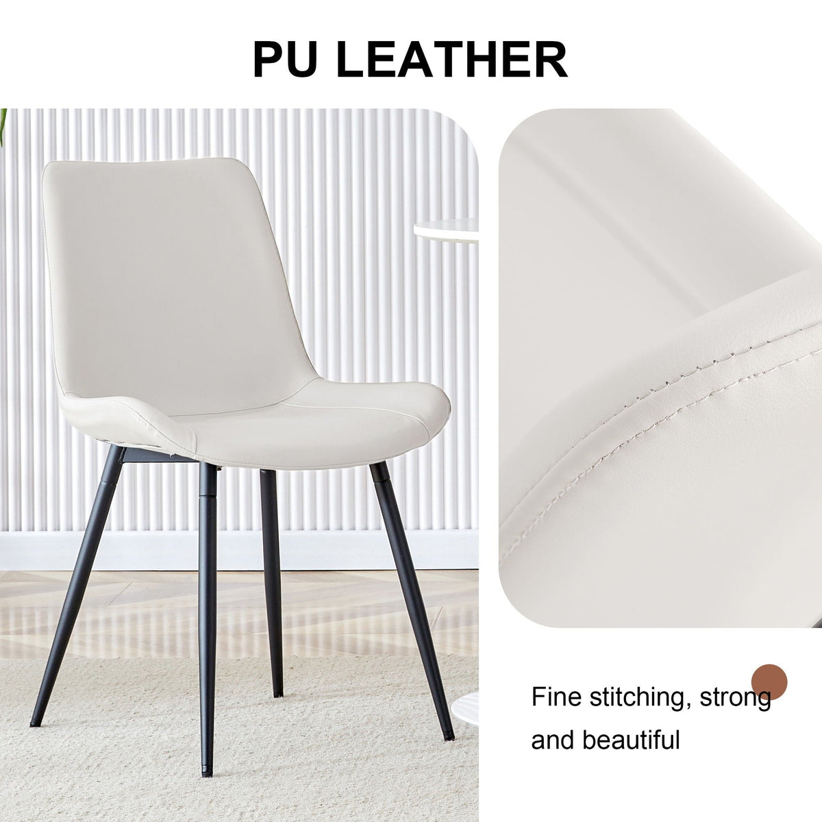 Modern Medieval Style Restaurant Cushioned Chairs With Suede Backrests