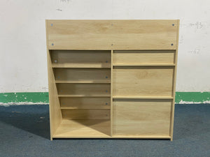 Kids Bookshelf and Toy Storage Organizer