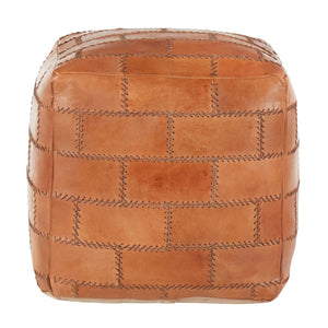 Cobbler - Industrial Pouf - Brown