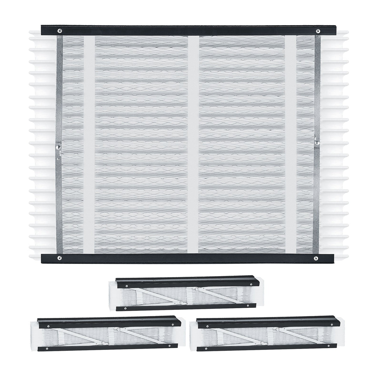 Air Filters MERV 11 Electrostatic Pleated HVAC Furnace Filter 4-Pack