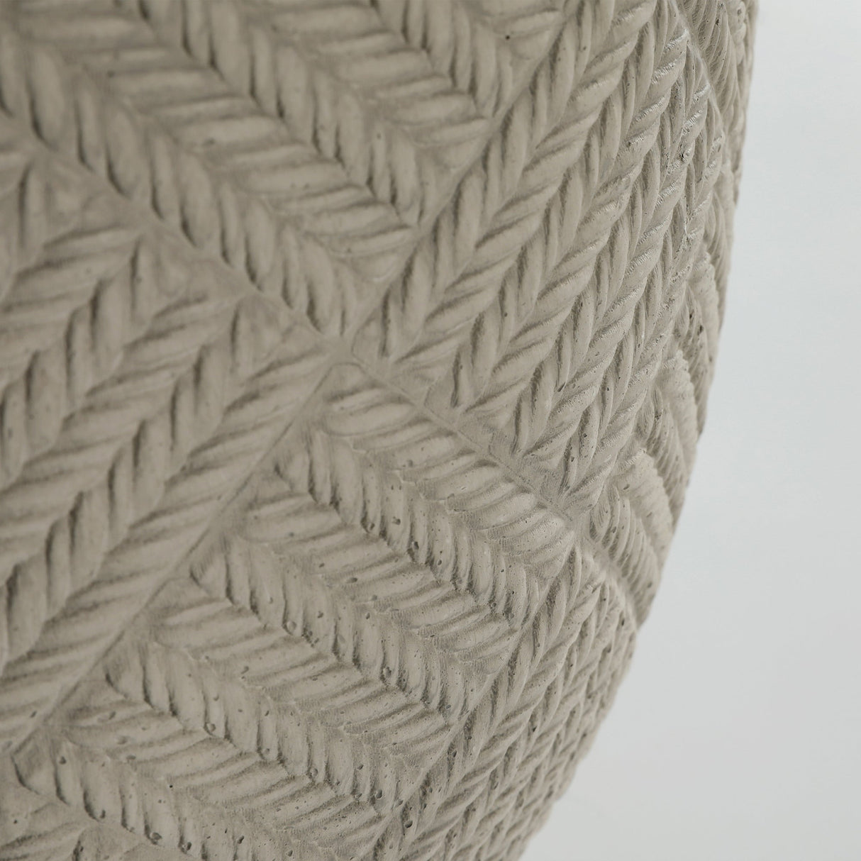 Round Concrete Planter Set of 2