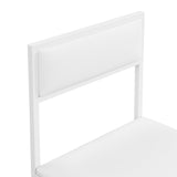 TOPMAX Modern Compact 63-inch 5-Piece Extendable Dining Table Set