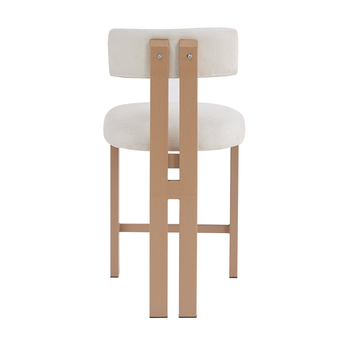 26.5'' Stylish Round Stools with Low Back