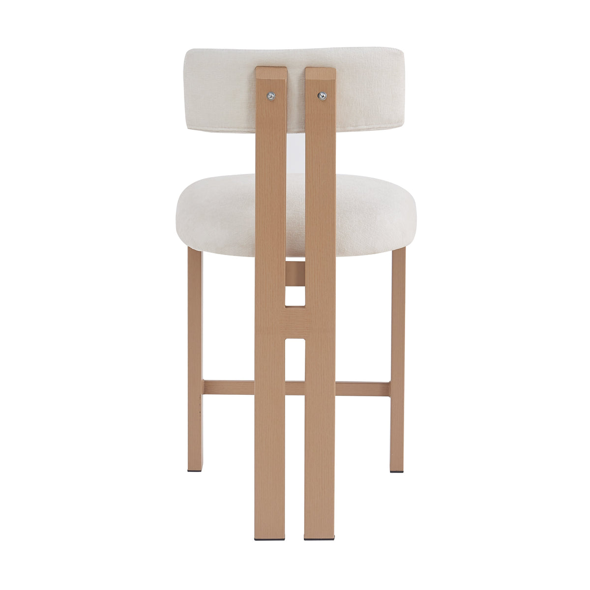 26.5'' Stylish Round Stools with Low Back