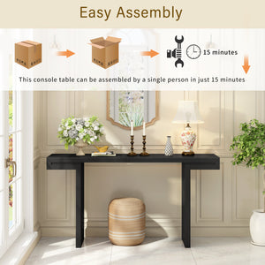 U-Style Large 60-Inch Console Table