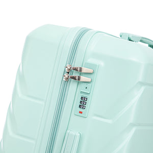 Set 3PCs 20'/24'/28' ABS Spinner Wheel Luggage - Mint Green