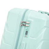 Set 3PCs 20'/24'/28' ABS Spinner Wheel Luggage - Mint Green