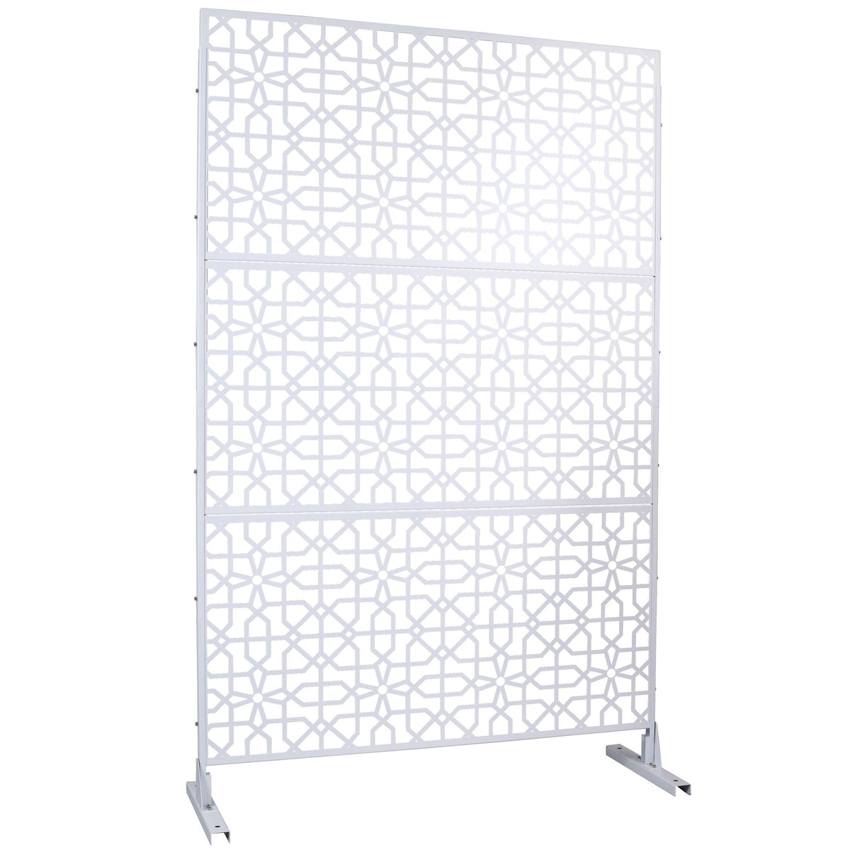 Outdoor & Indoor Metal Freestanding Decorative Privacy Screen