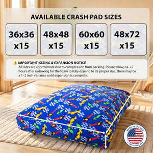 Sensory Crash Pad for Kids & Adults – Premium Landing Mat