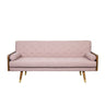 Aidan Mid Century Modern Tufted Fabric Sofa